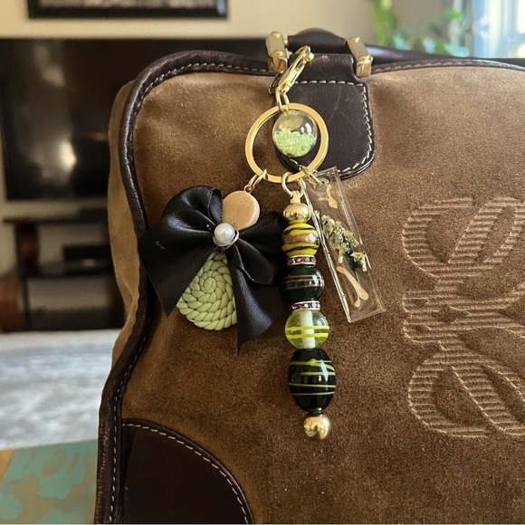 Keychain Charms | Resin & Glass Beaded Charm For Bags | Key Ring Gifts - Picture 11 of 17